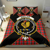Sinclair Tartan Crest Bedding Set - Luxury Style
